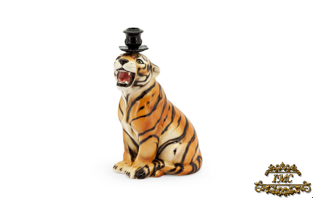 Подсвечник Candleh Tiger фабрики Abhika Италия. Изображение 2